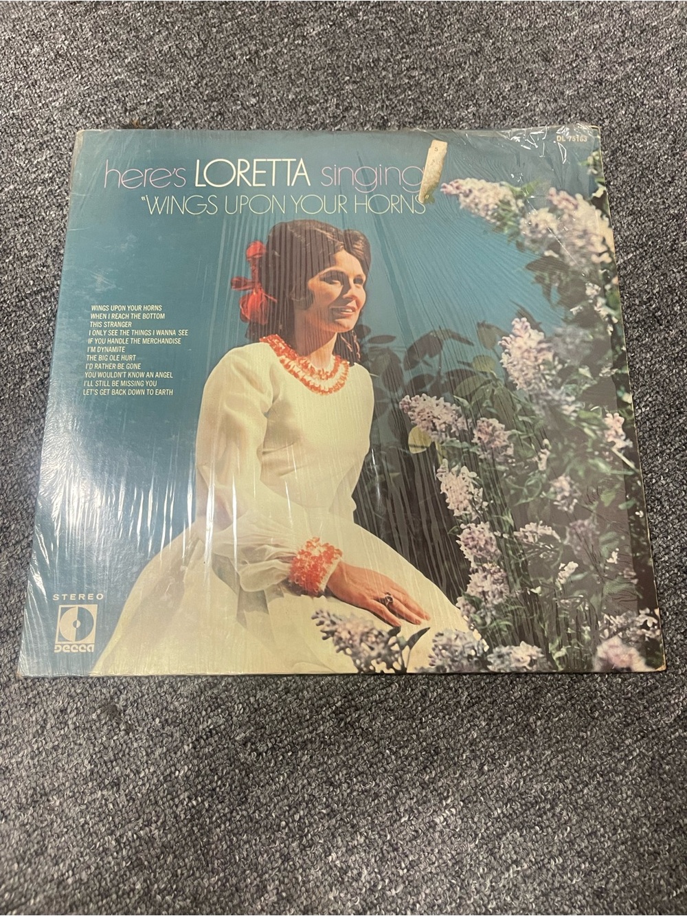 Loretta Lynn - Wings Upon Your Horns - Vinyl Album - 1970